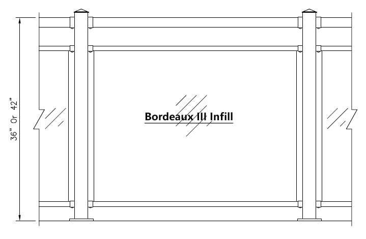 3/4 infill
