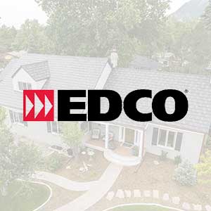 EDCO steel siding logo
