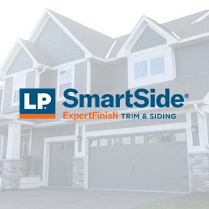 LP SmartSide ExpertFinish siding and trim logo