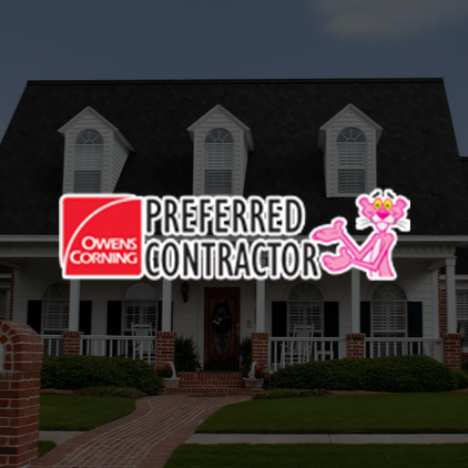 Owens Corning Preferred Contractor badge